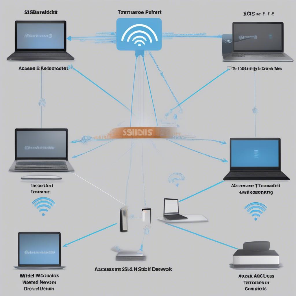 Access Point và SSID hoạt động như thế nào?