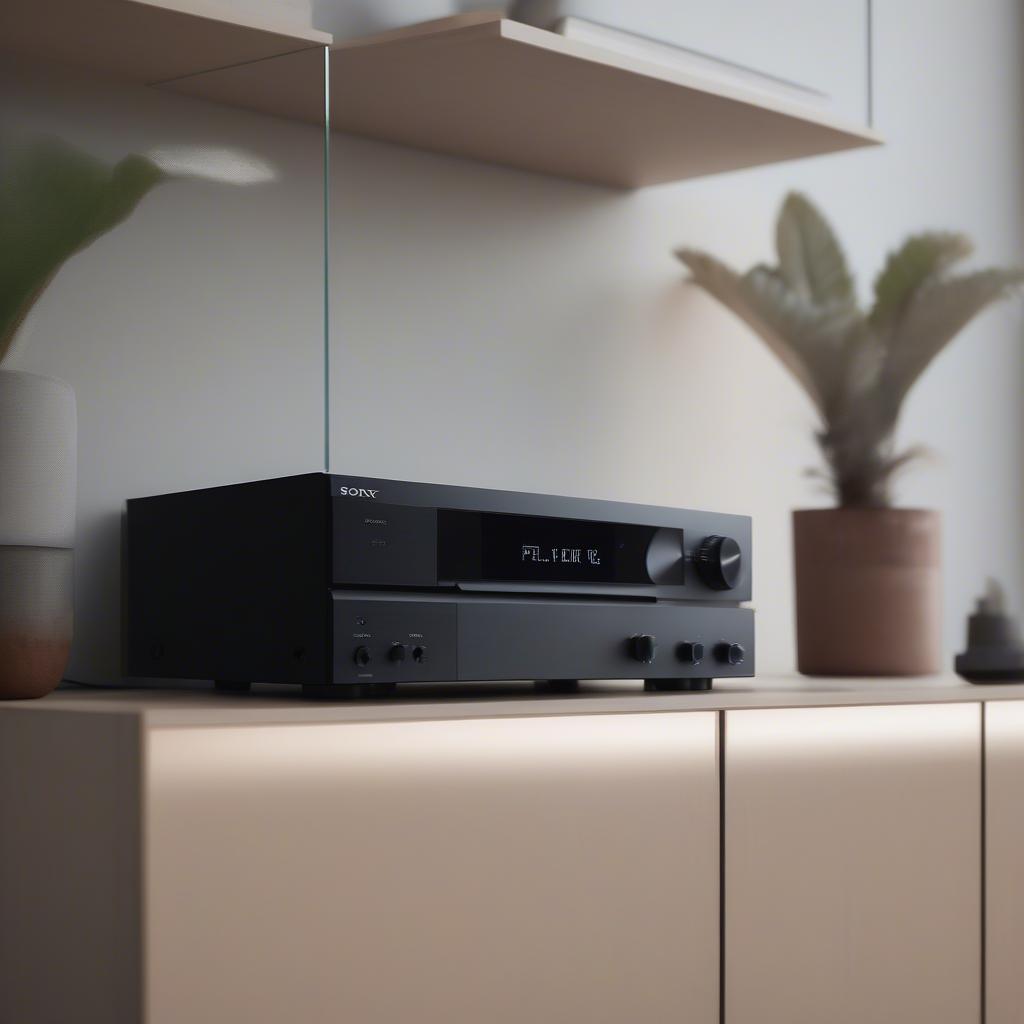 Amply Sony cho hệ thống âm thanh stereo