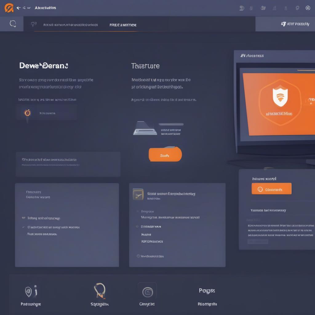 Avast Free Antivirus Giao Diện