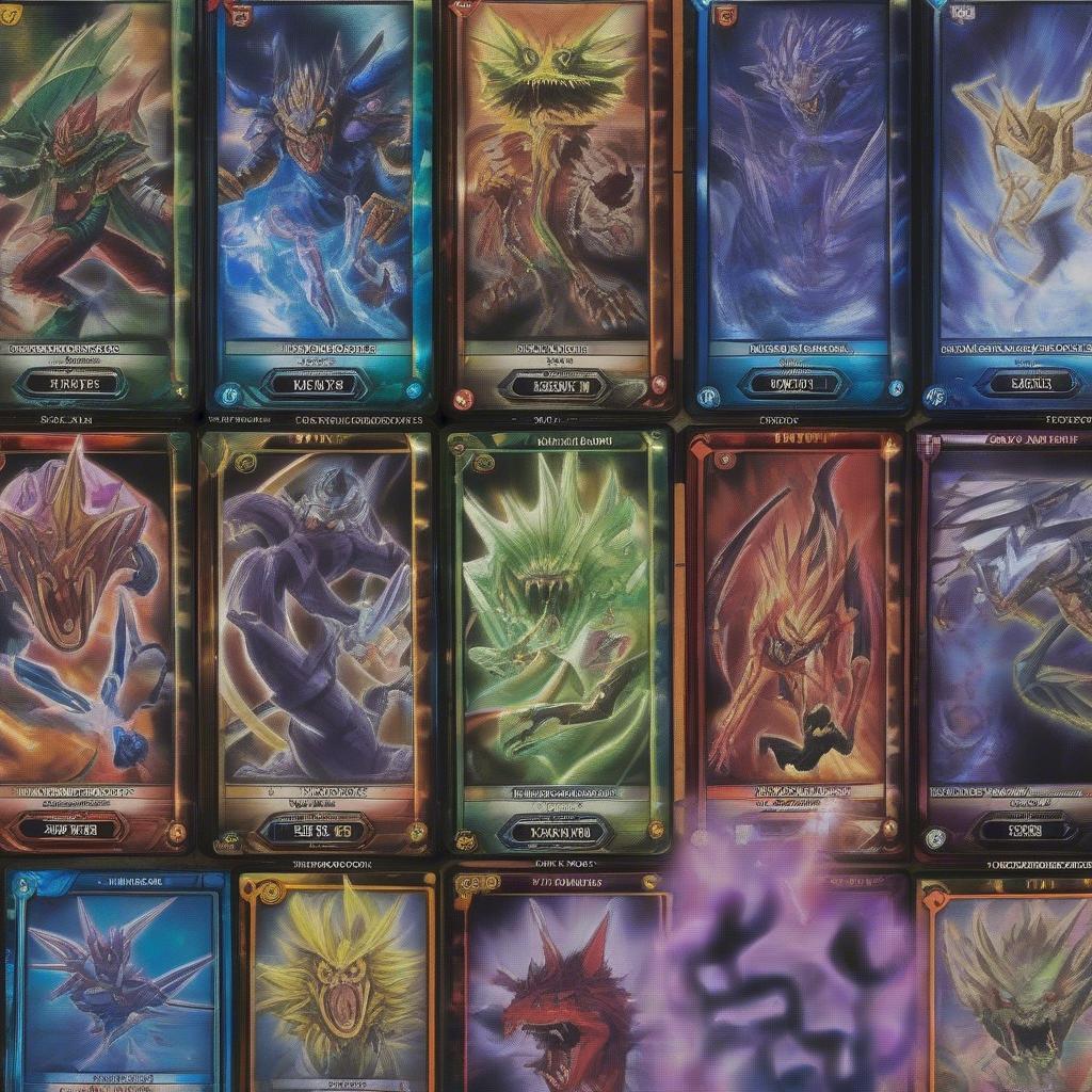 Các Loại Bài Quái Vật Yugioh