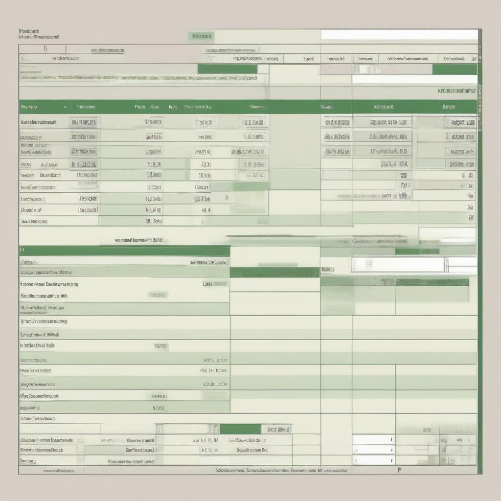 Bảng tính cơ bản trong Excel