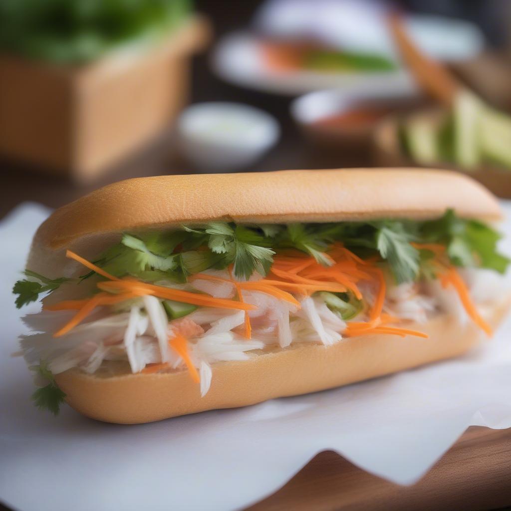 Bánh mì cá mắm miền Tây - món ăn đường phố hấp dẫn