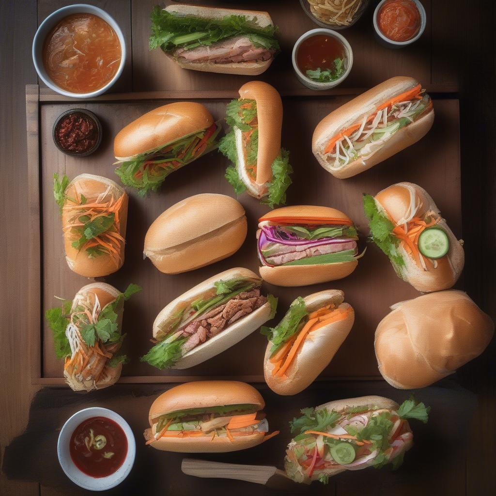 Các loại bánh mì đặc sản miền Nam