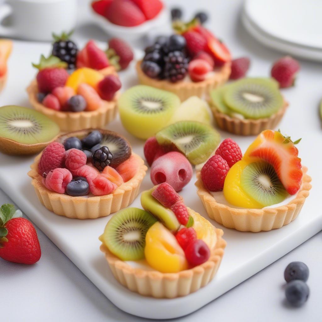 Bánh tart trái cây tươi ngon mọng nước