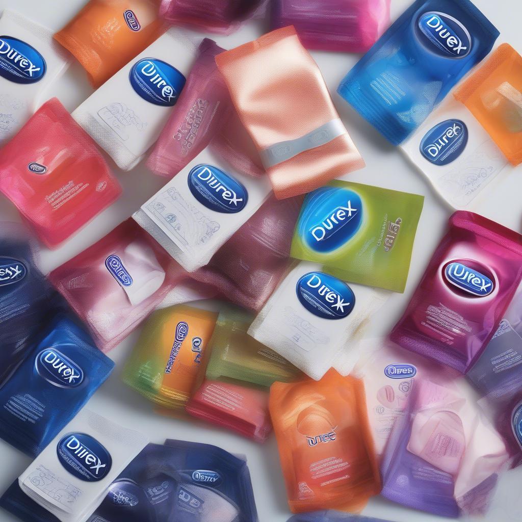 Assortment of Durex condoms including Performa and Mutual Climax