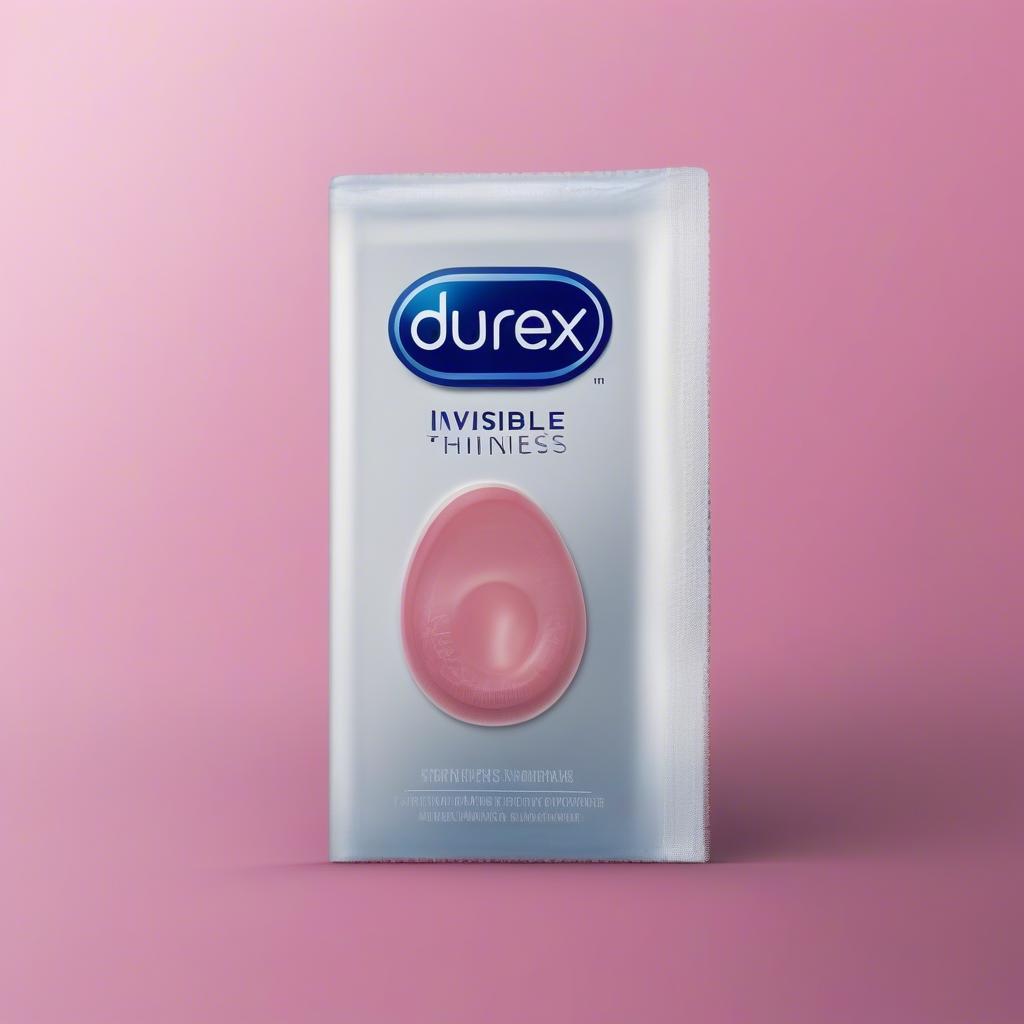 Bao cao su Durex Invisible mỏng và bền