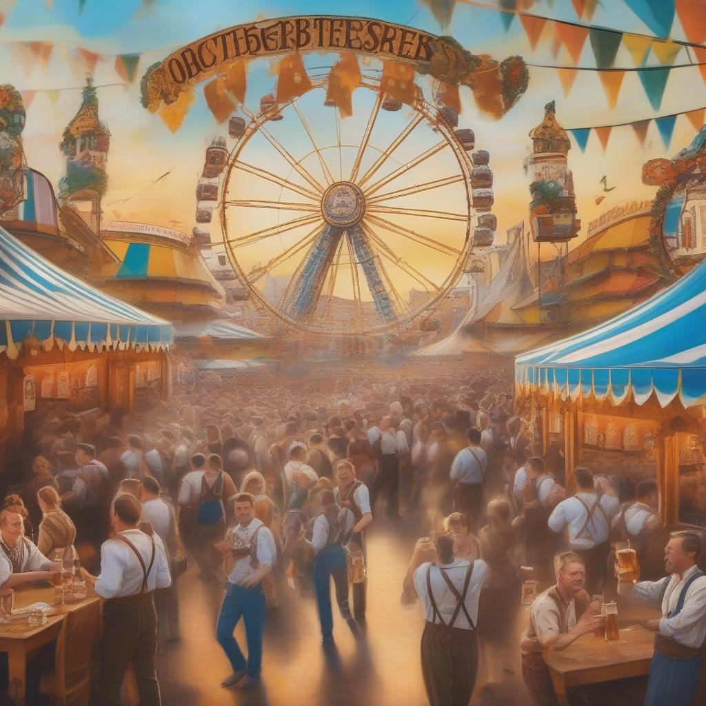 Bia Đức Oktoberfest - Lễ hội bia Đức