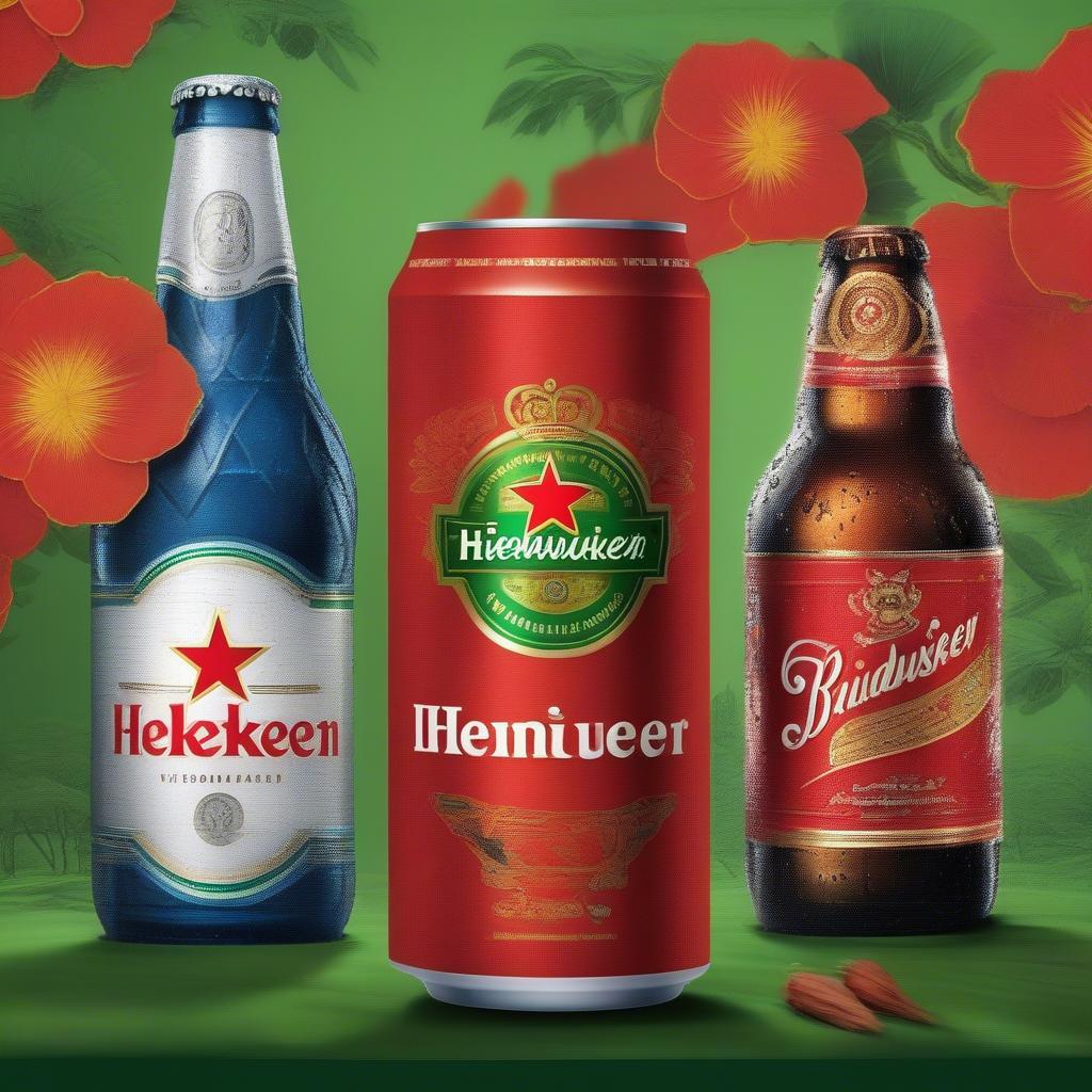 Bia Heineken, Tiger và Budweiser tại Việt Nam