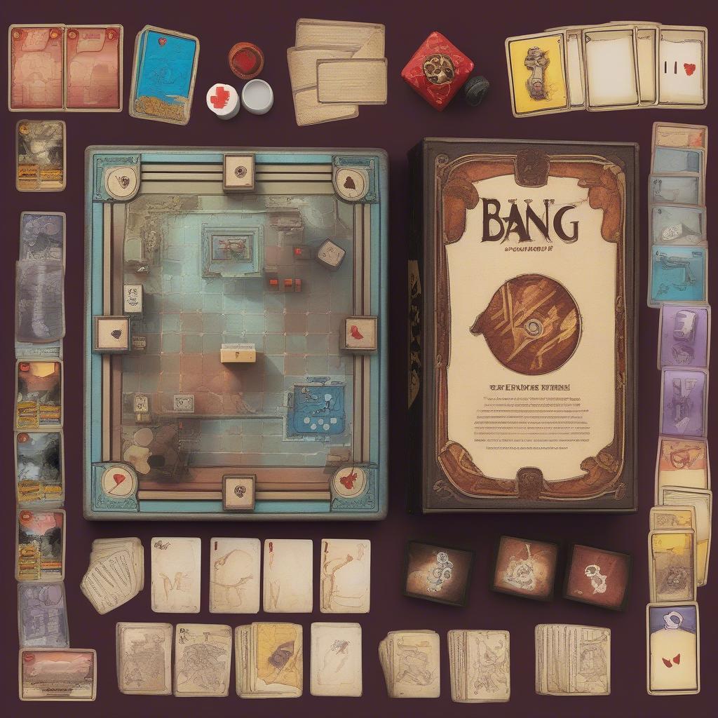 Board Game Bang Phiên Bản Cổ Điển