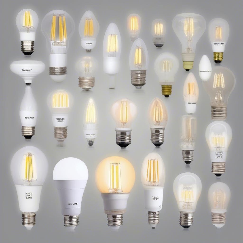 Bóng đèn LED bulb các loại