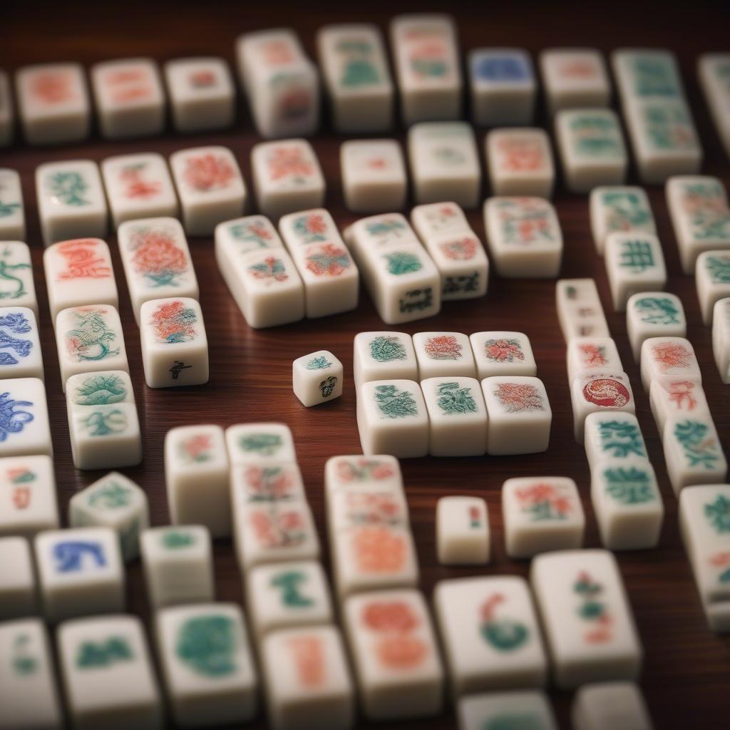 Bộ bài Mahjong truyền thống