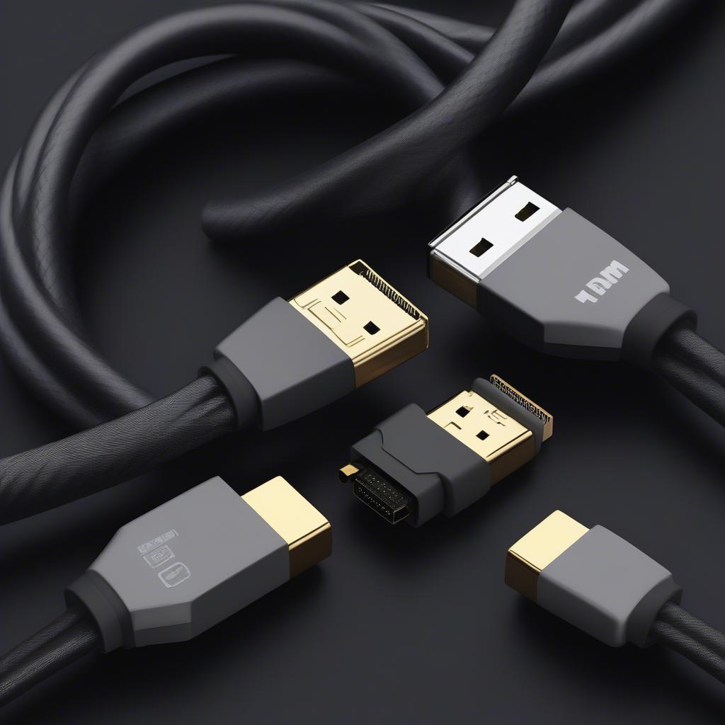 Các loại cáp kết nối HDMI