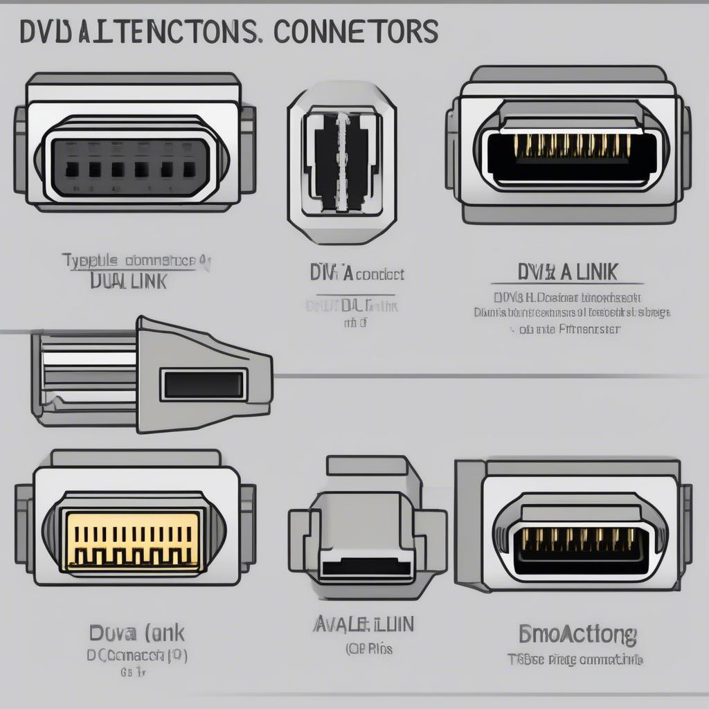 Phân loại các loại cổng DVI