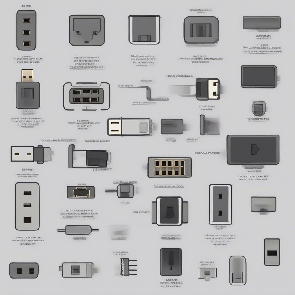 Các loại cổng USB trên máy tính