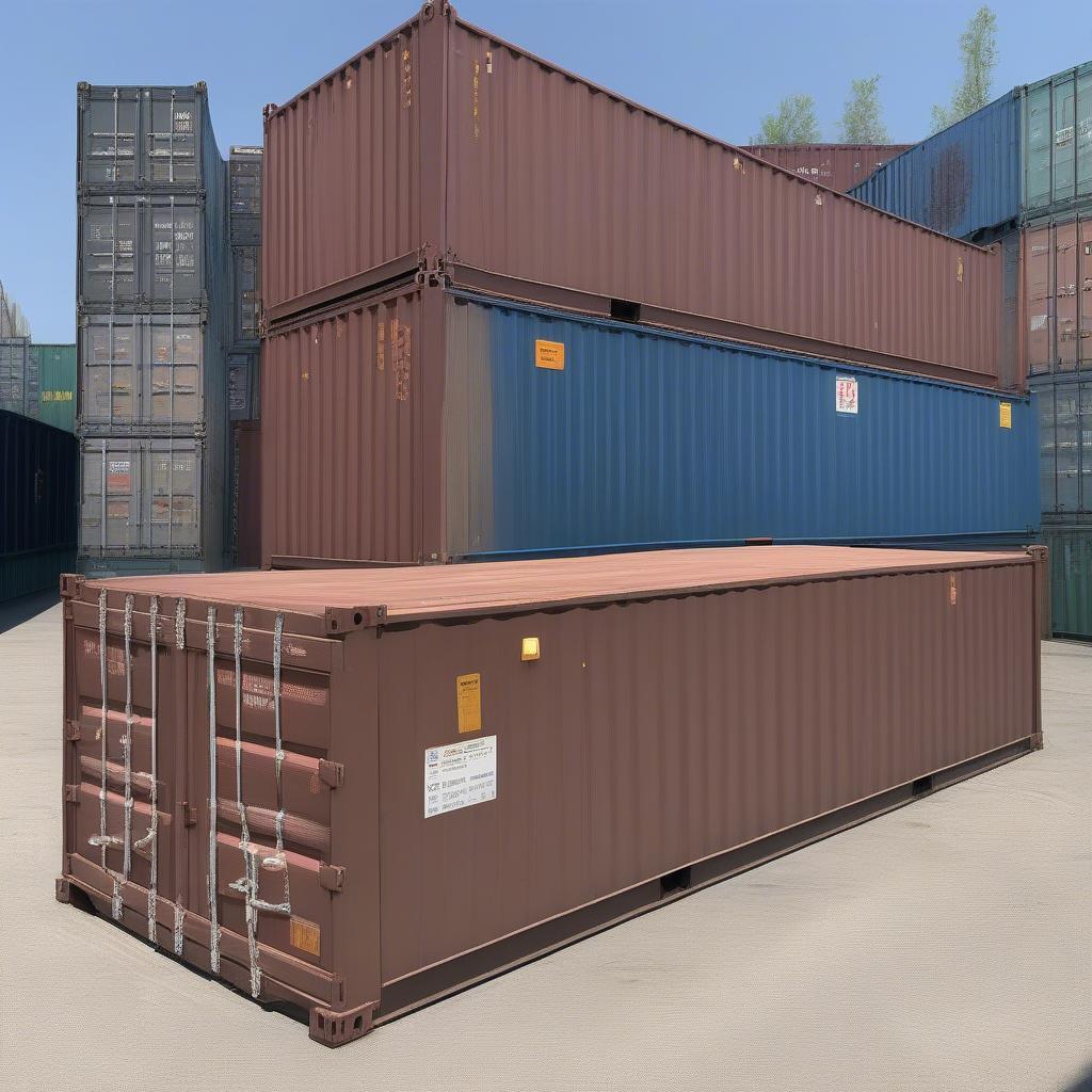 Các loại container flatrack khác nhau