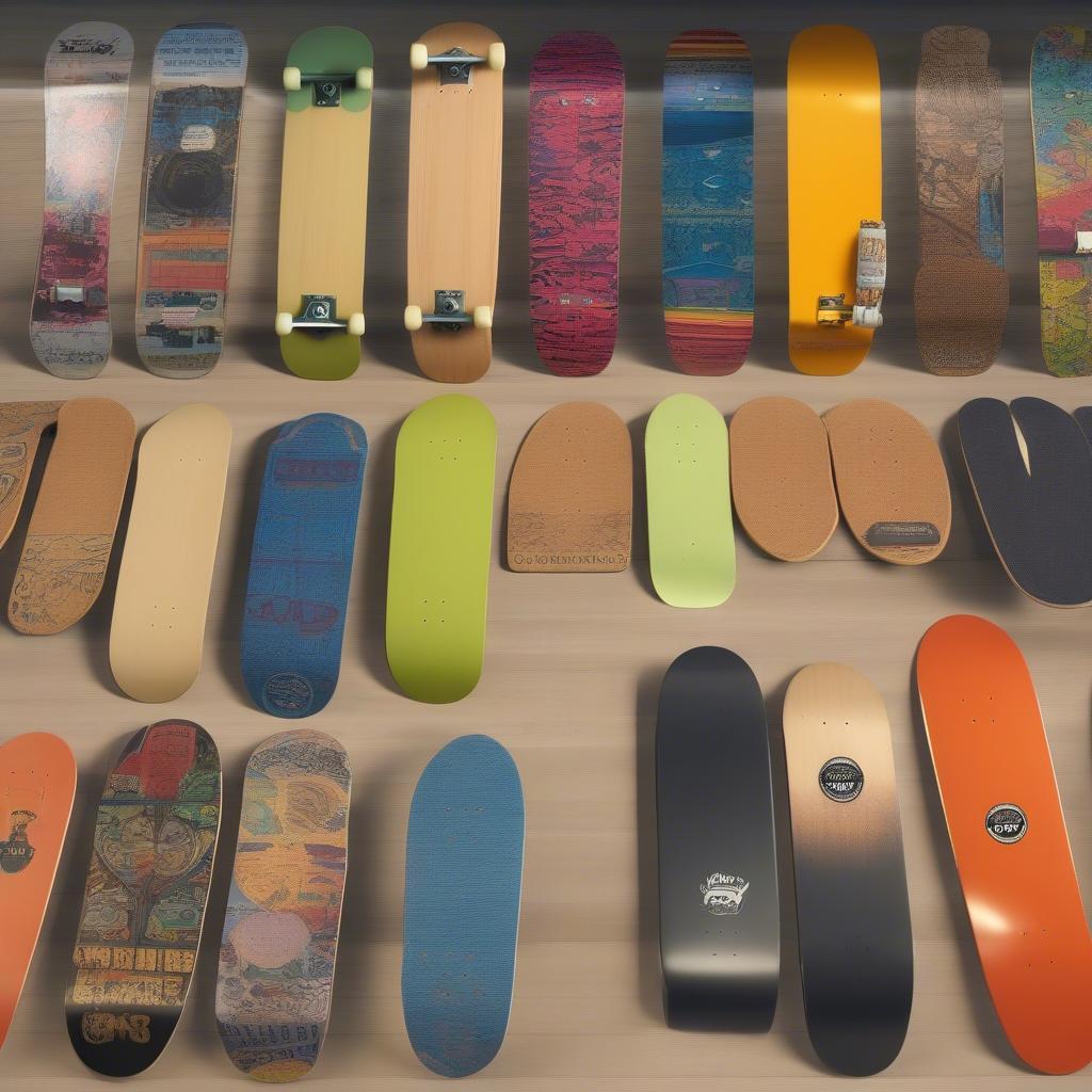 Các Loại Deck Skateboard