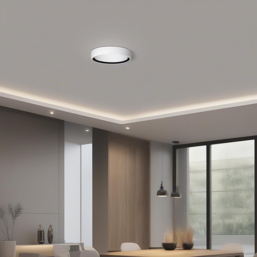 Downlight âm trần và mặt nổi