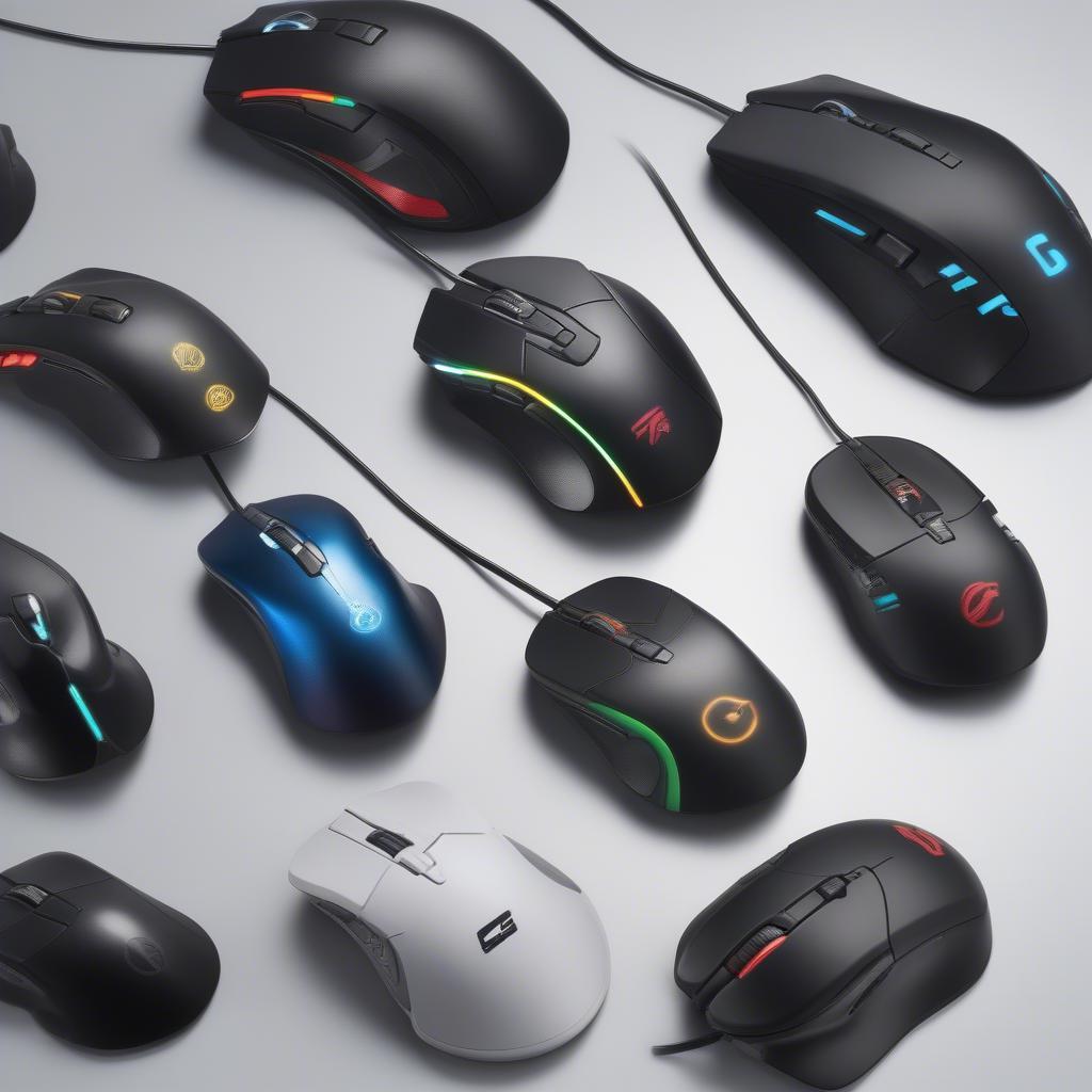 Các loại gaming mouse theo số nút bấm: từ cơ bản đến chuyên nghiệp