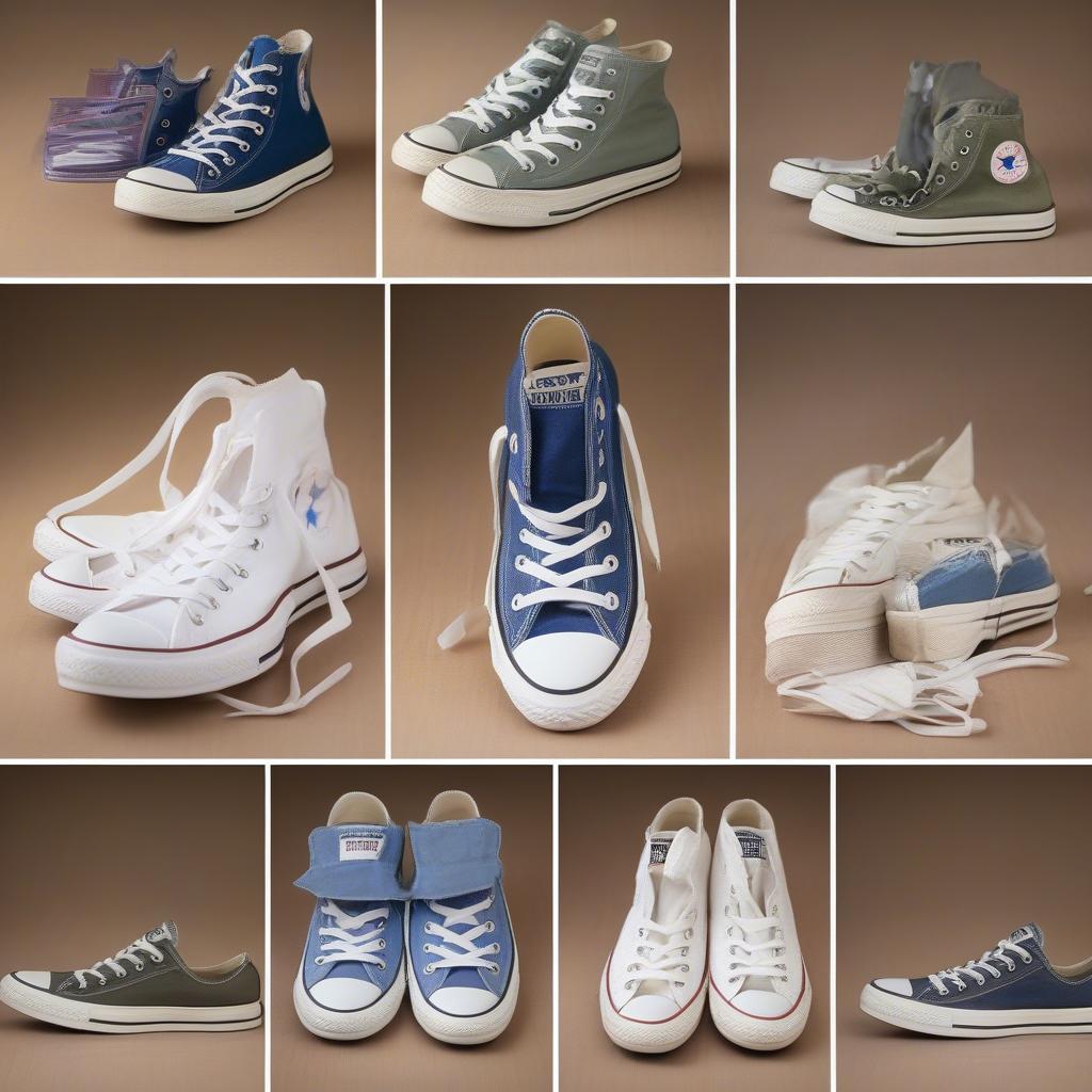 Cách chọn và bảo quản giày Converse