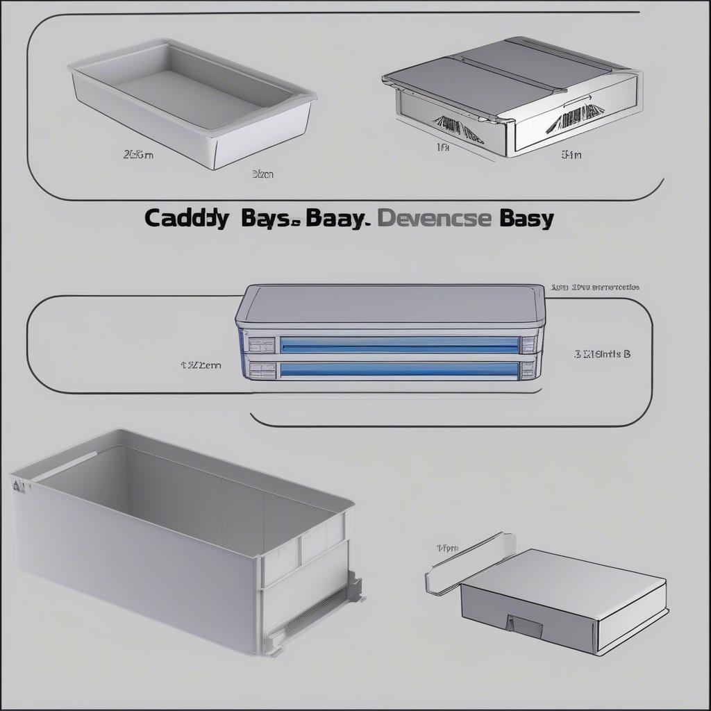 Caddy Bay theo kích thước