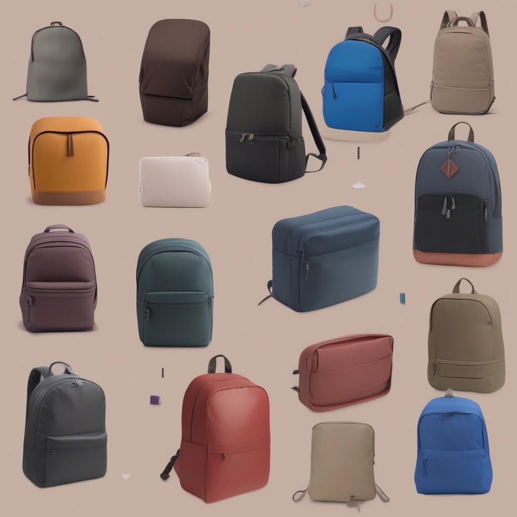 Cặp sách backpack hiện đại