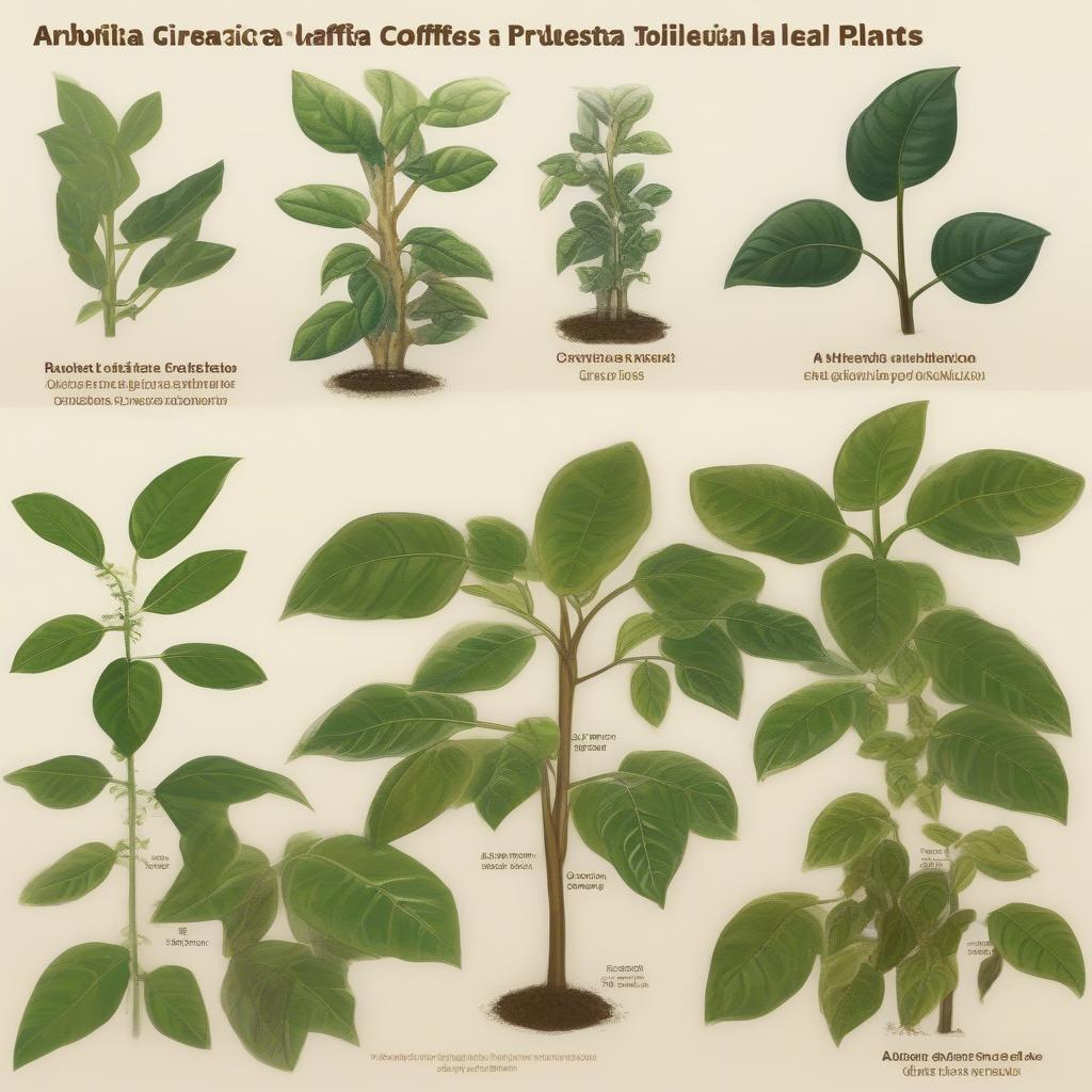 Cây cà phê Arabica và Robusta