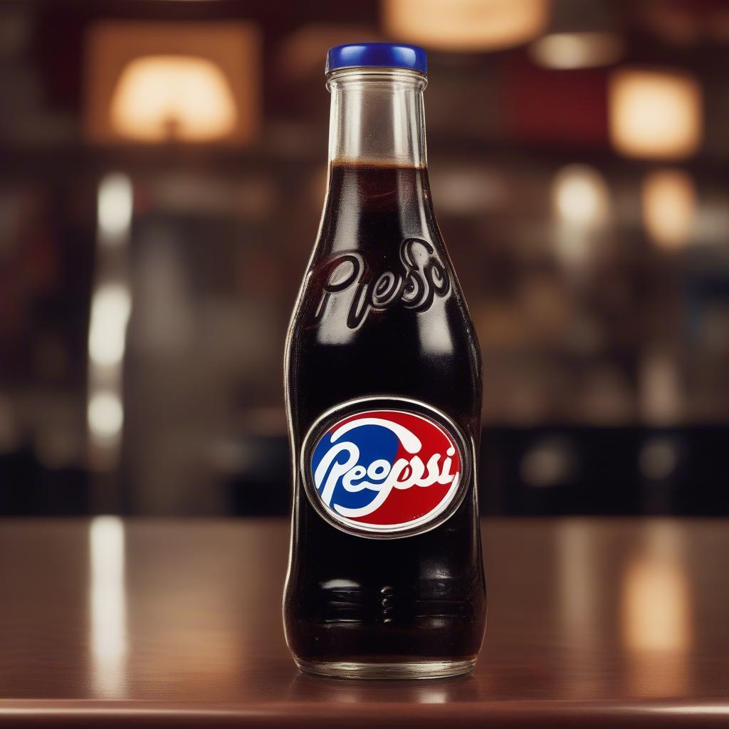 Chai Thủy Tinh Pepsi Cổ Điển