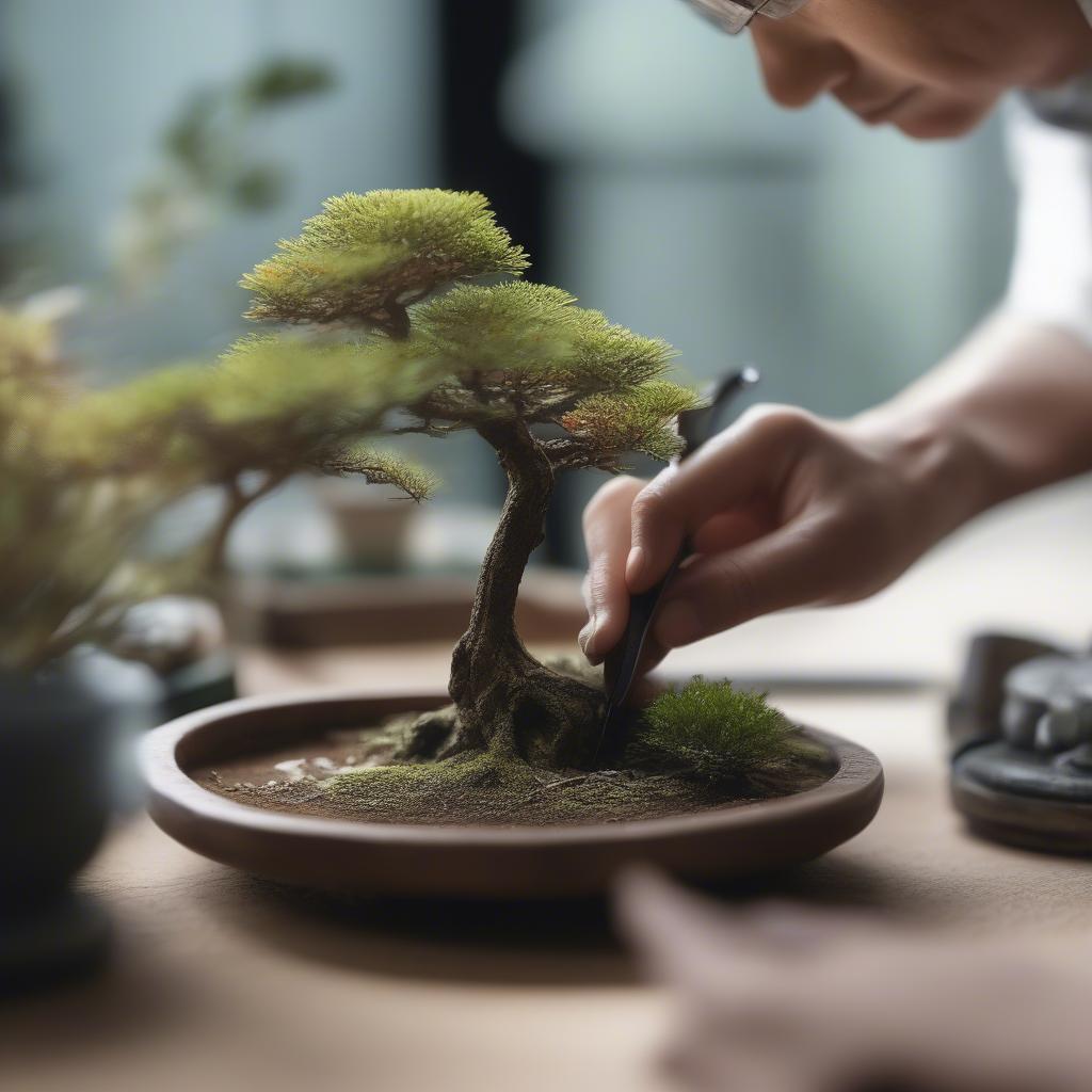 Chăm Sóc Cây Bonsai