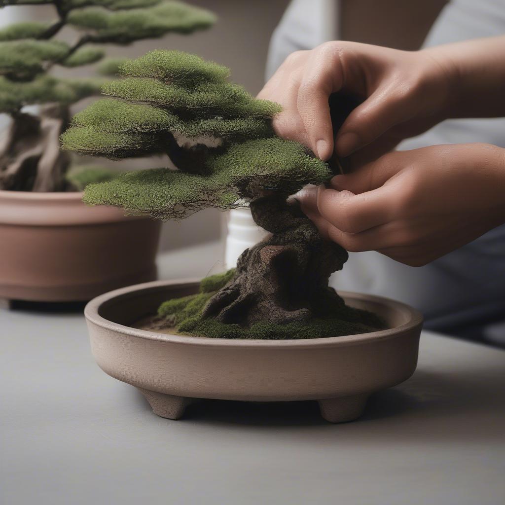 Chăm Sóc Chậu Bonsai