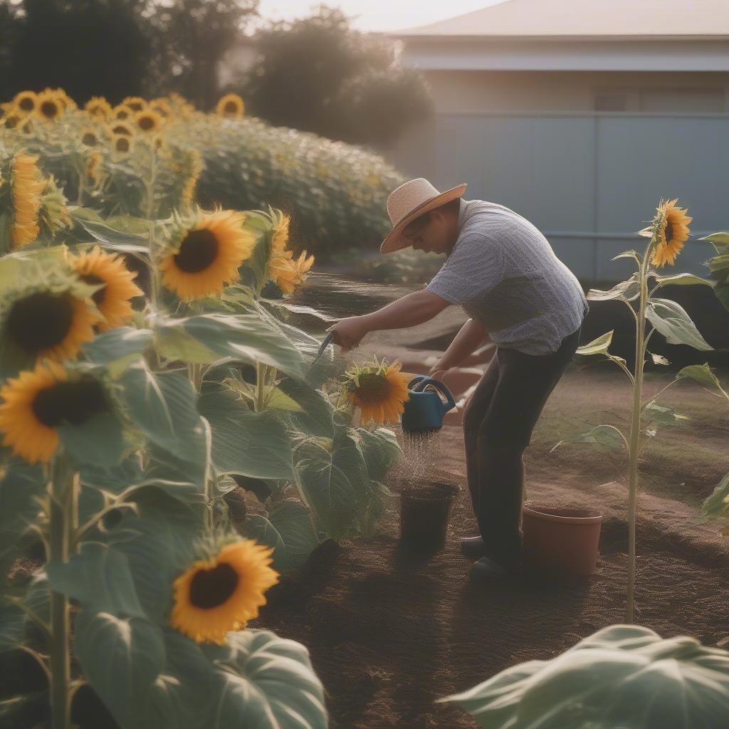 Caring for Sunflowers