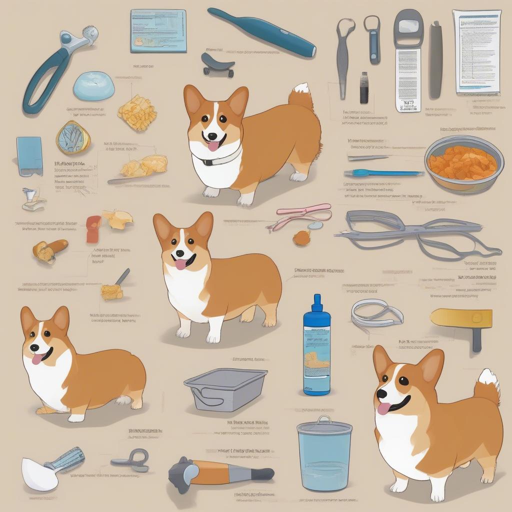 Chăm sóc sức khỏe Corgi