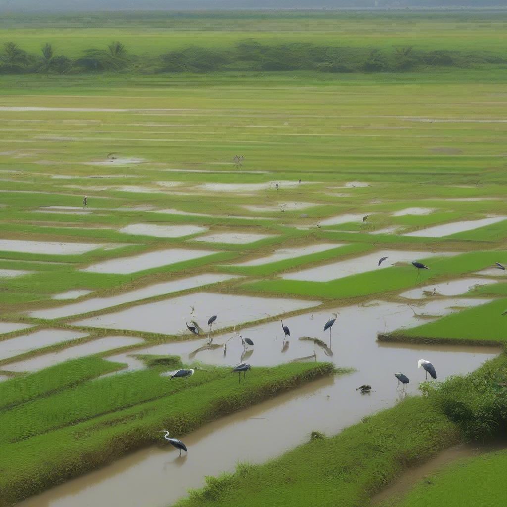 Chim Hoang Dã Vùng Ngoại Ô Hóc Môn