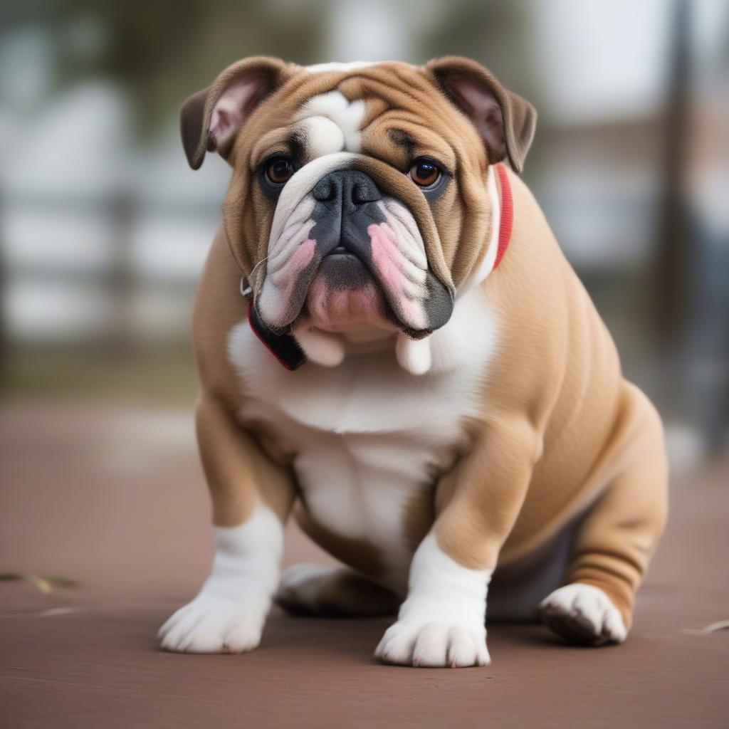 Chó Bulldog trung thành và điềm tĩnh