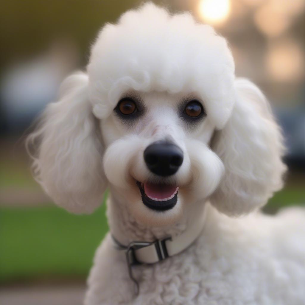 Chó Poodle không rụng lông