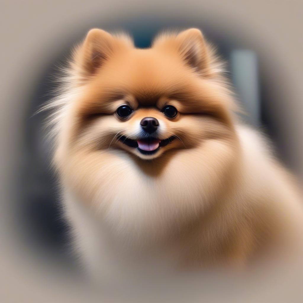 Chó Pomeranian đáng yêu