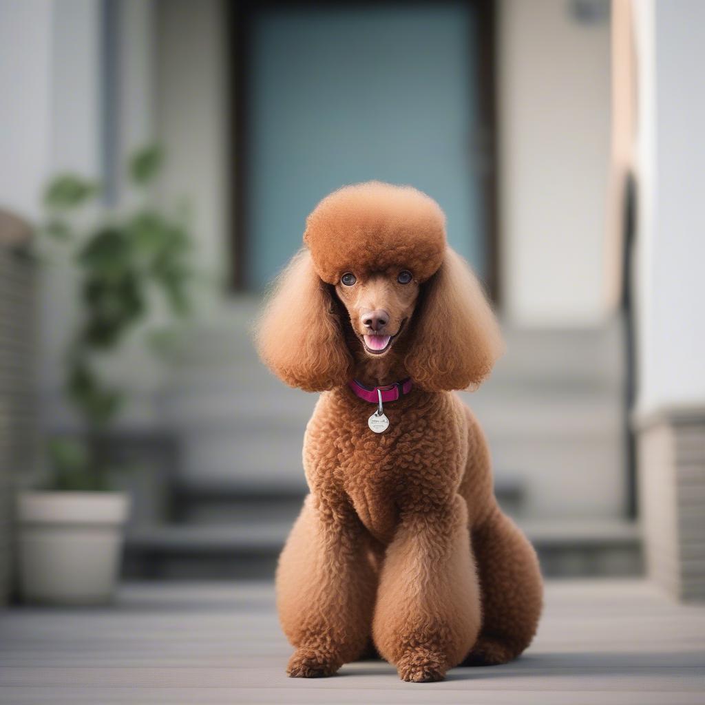 Chó Poodle thông minh dễ huấn luyện