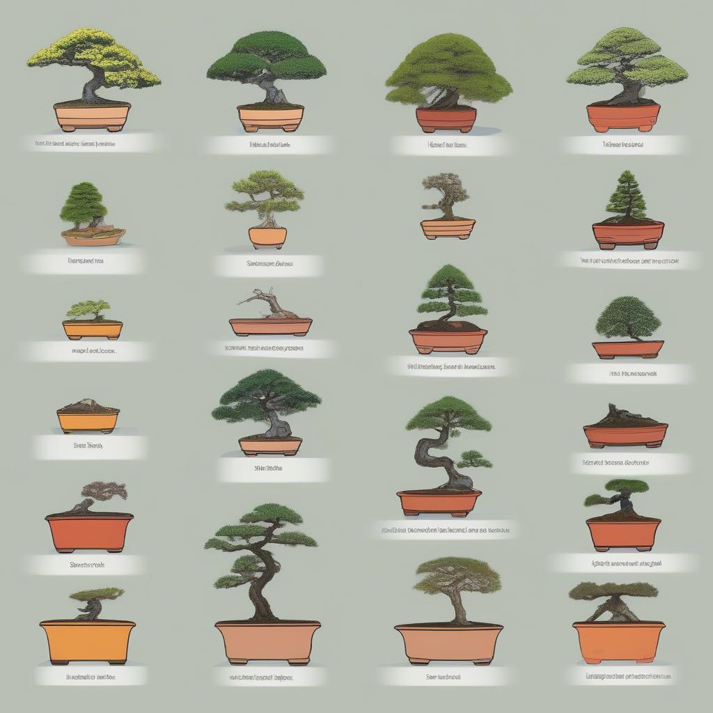 Chọn cây bonsai lá nhỏ