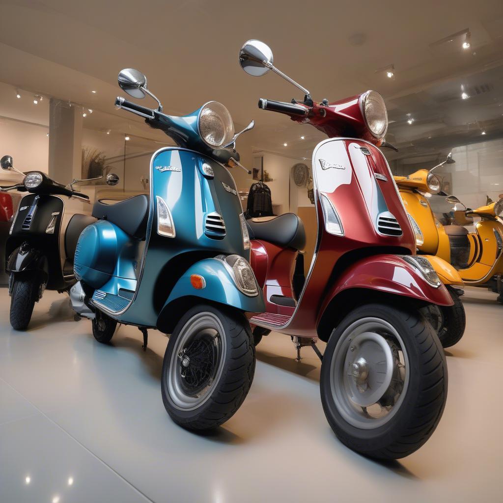 Chọn xe Vespa phù hợp