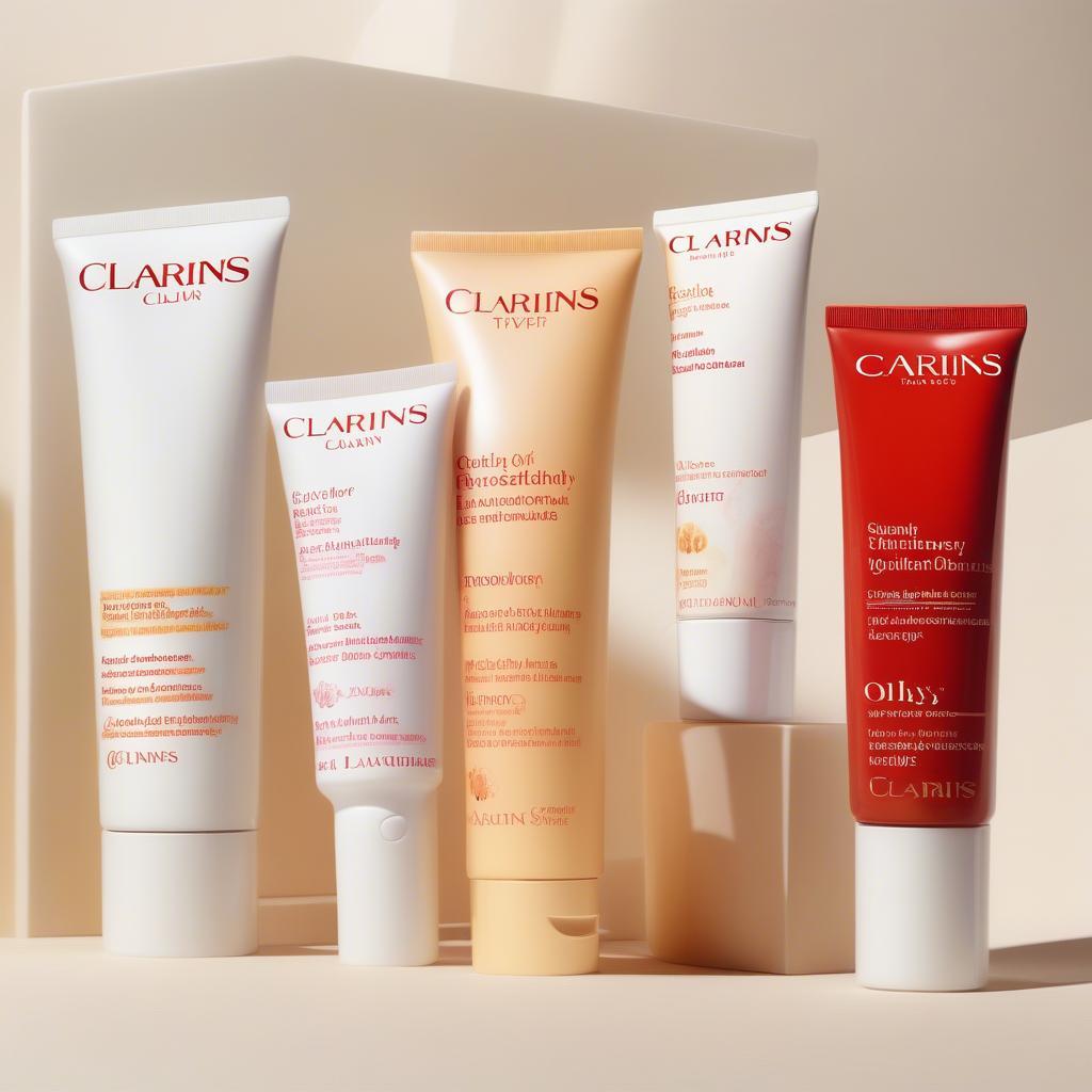 Chống nắng Clarins cho các loại da