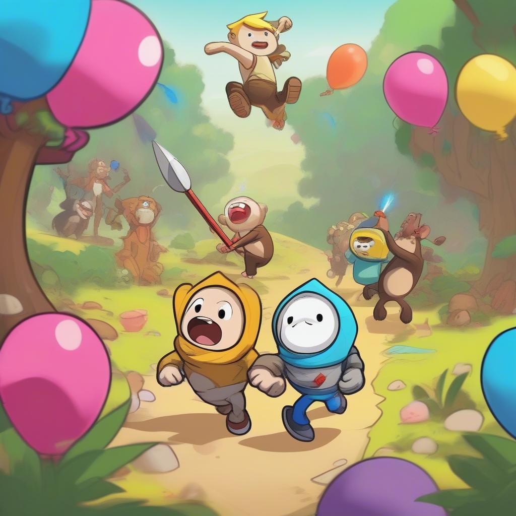 Bloons Adventure Time TD Gameplay