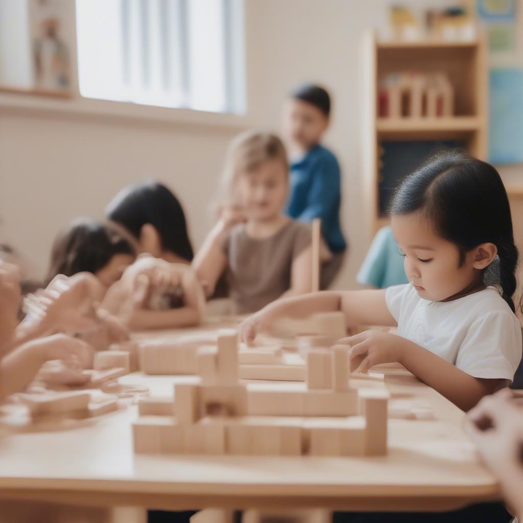 Chương trình mầm non quốc tế Montessori