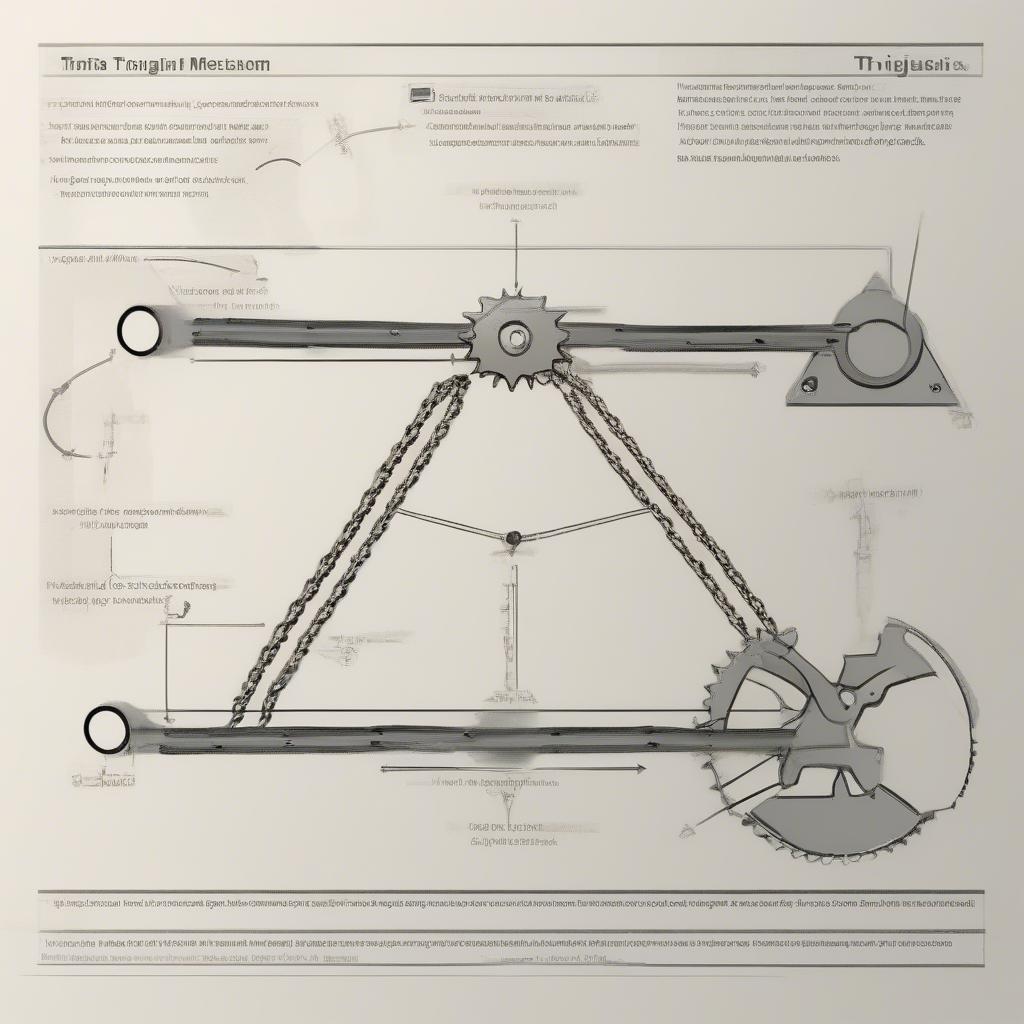 Basic triangular chain mechanism