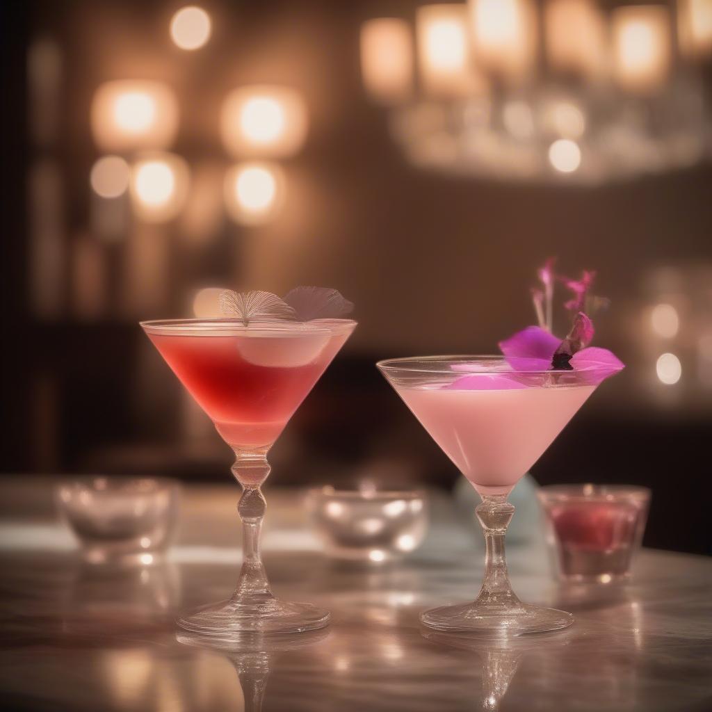 Cocktail đặc biệt cho buổi tối lãng mạn