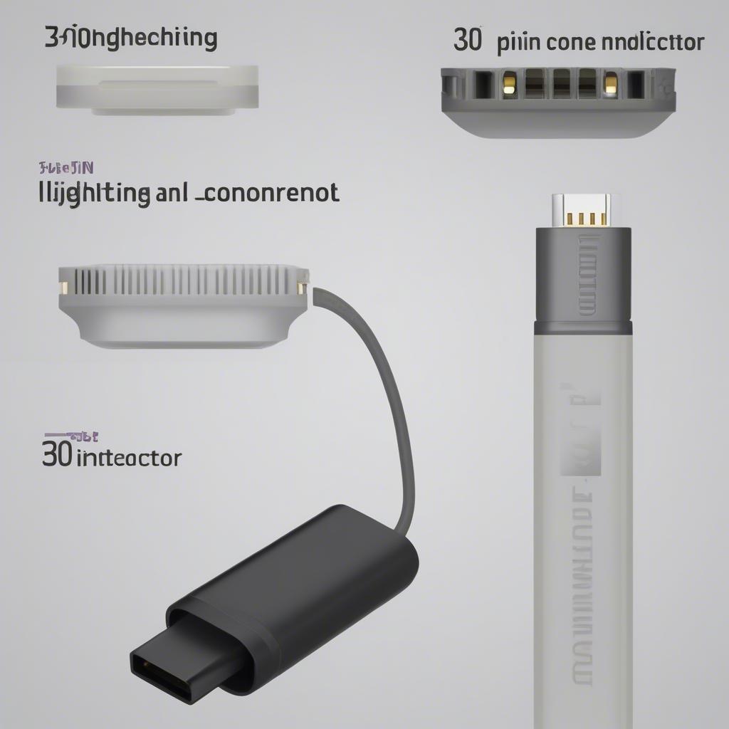 So sánh cổng sạc 30-pin và Lightning