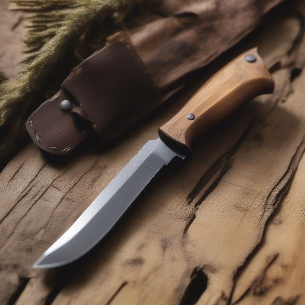 Dao Bushcraft Cổ Định