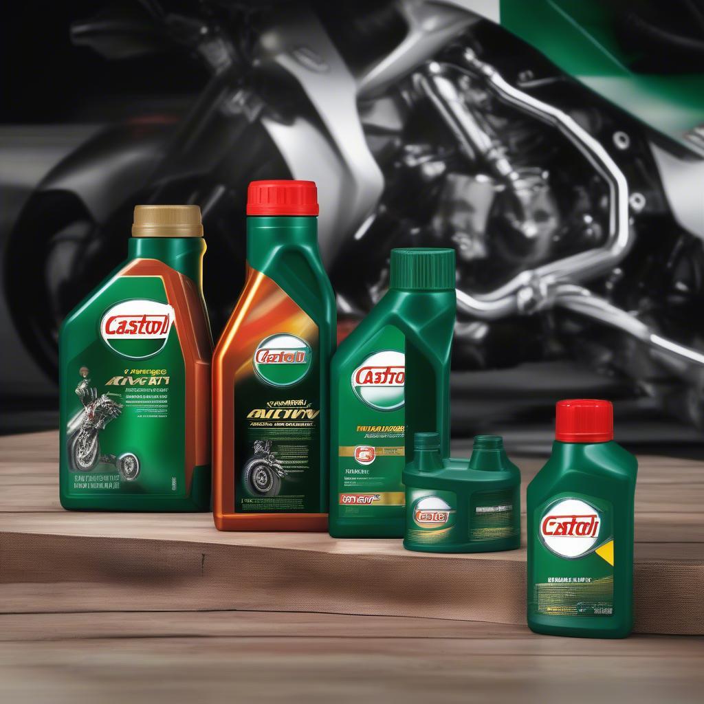 Dầu Castrol Xe Máy