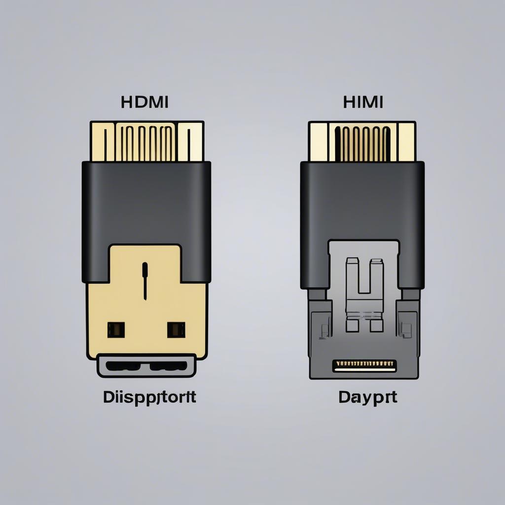 Dây kết nối màn hình HDMI và DisplayPort