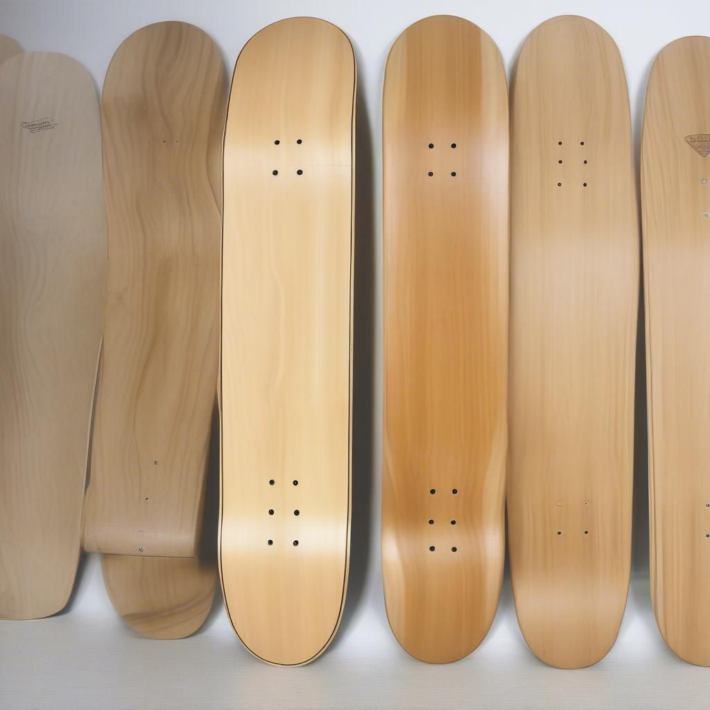 Deck Gỗ Phong Cho Skateboard