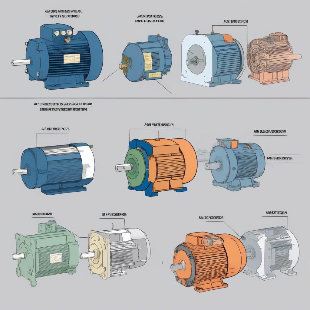 Phân loại các loại động cơ AC