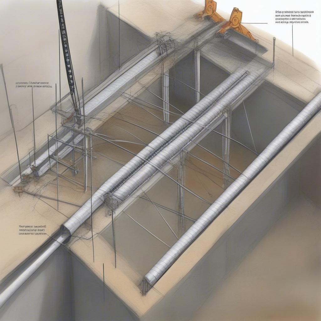 Dự ứng lực trước (pre-tensioning)